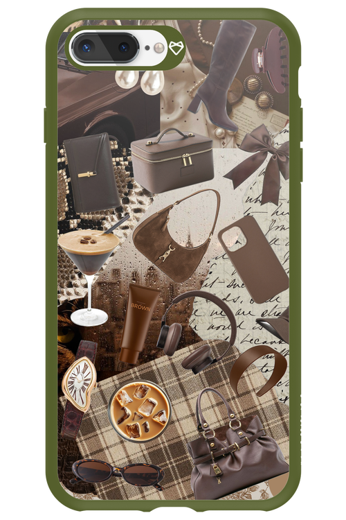 Brown Love - Apple iPhone 7 Plus