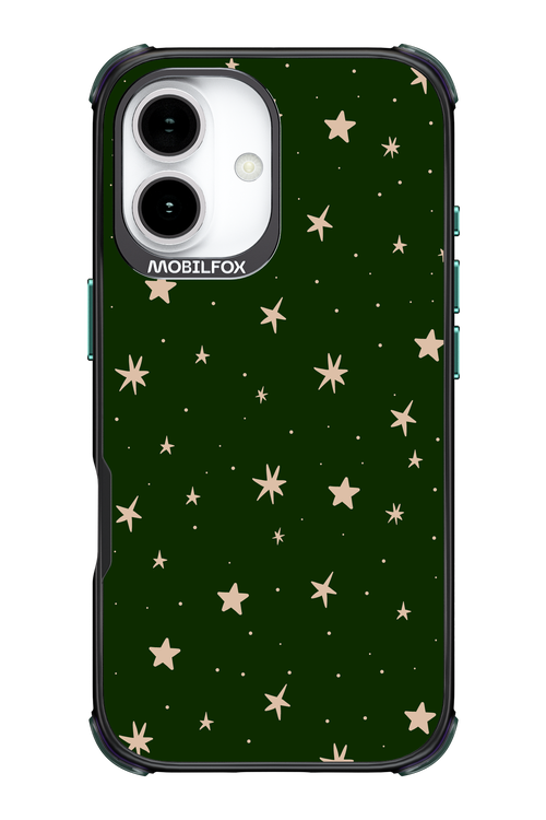 Forest Green Stars - Apple iPhone 17