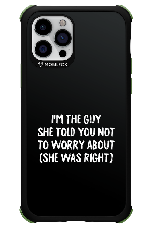 She was right 2.0 - Apple iPhone 12 Pro
