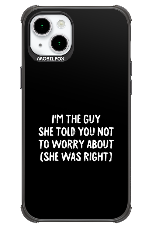 She was right - Apple iPhone 15 Plus