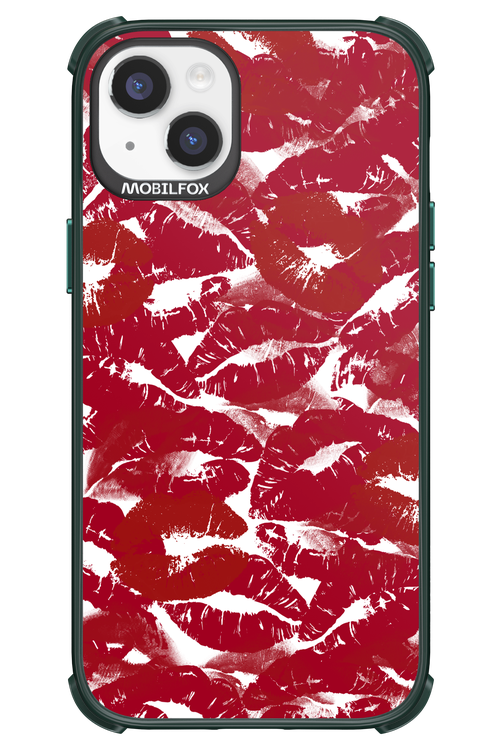 Burgundy and Kiss 2.0 - Apple iPhone 14 Plus