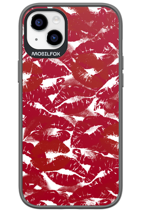 Burgundy and Kiss - Apple iPhone 14 Plus