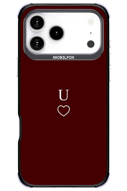 U Burgundia 2.0 - Apple iPhone 17 Pro Max