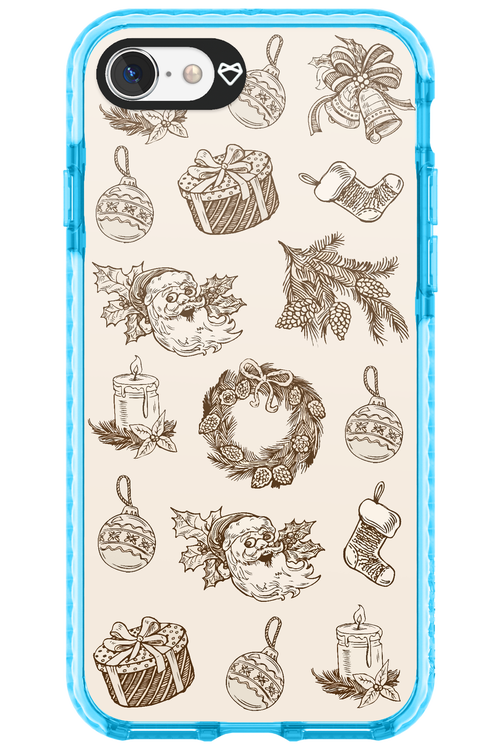 Christmas Paper - Apple iPhone 7