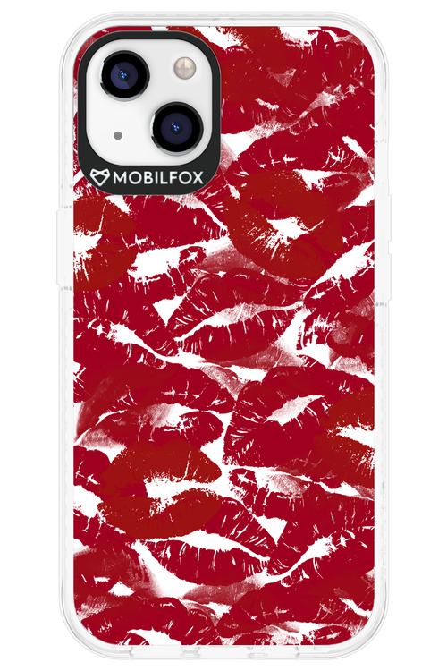 Burgundy and Kiss 2.0 - Apple iPhone 13