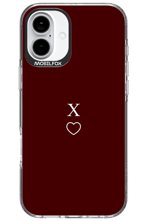 X Burgundia 2.0 - Apple iPhone 16 Plus