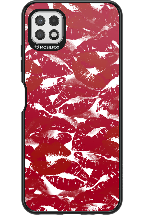 Burgundy and Kiss - Samsung Galaxy A22 5G