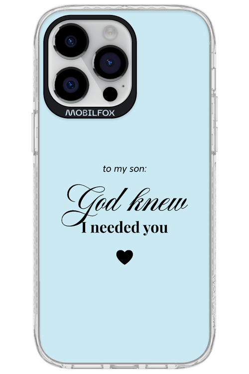 To My Son 2.0 - Apple iPhone 14 Pro Max