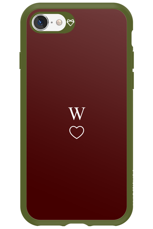 W Burgundia 2.0 - Apple iPhone 8