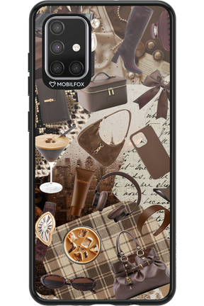 Brown Love - Samsung Galaxy A71