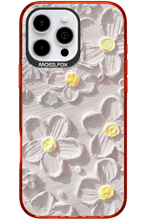 White Flowers - Apple iPhone 16 Pro Max