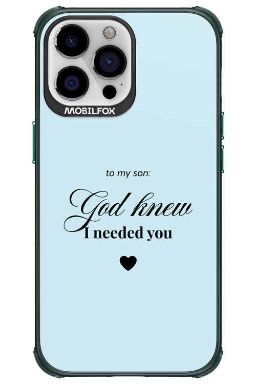 To My Son 2.0 - Apple iPhone 13 Pro Max