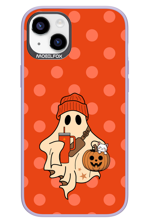 Ghost Girl (Orange) - Apple iPhone 14 Plus