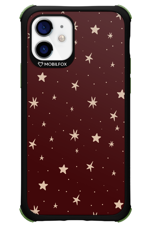 Burgundy Stars - Apple iPhone 12