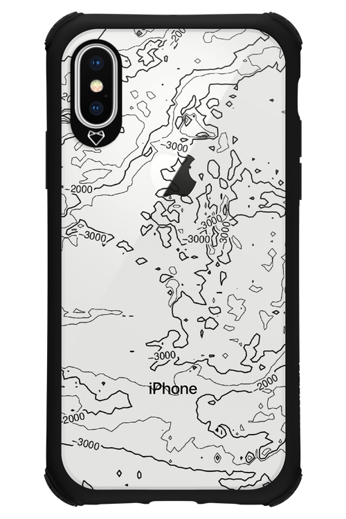 Contour Map 2.0 - Apple iPhone X
