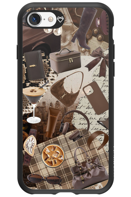 Brown Love 2.0 - Apple iPhone 8
