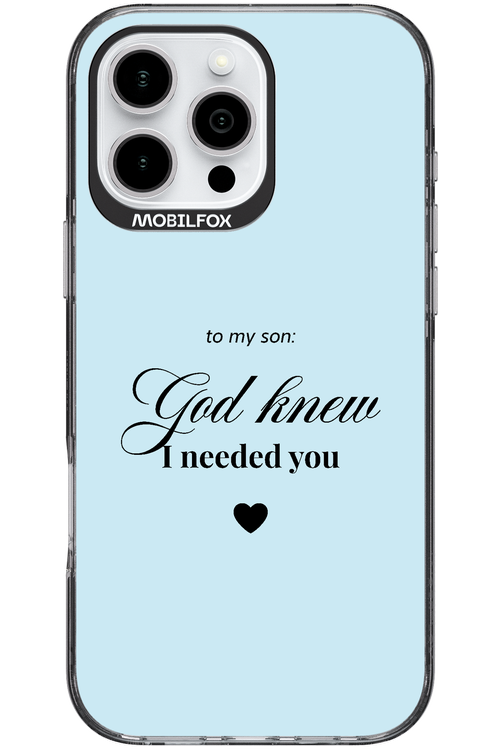 To My Son 2.0 - Apple iPhone 16 Pro Max