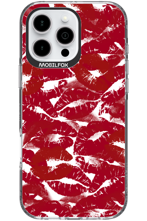 Burgundy and Kiss 2.0 - Apple iPhone 16 Pro Max