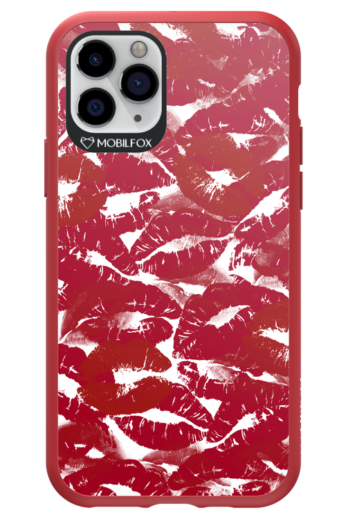 Burgundy and Kiss 2.0 - Apple iPhone 11 Pro