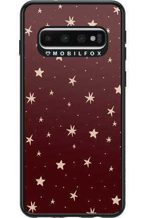 Burgundy Stars - Samsung Galaxy S10
