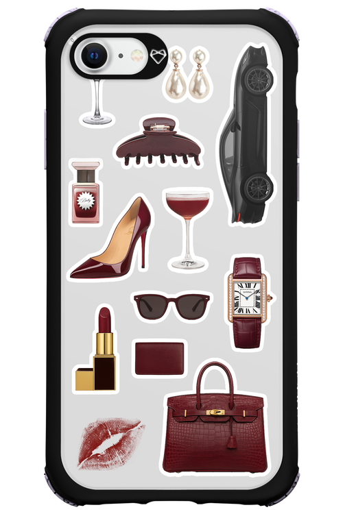 Classy Burgundy - Apple iPhone SE 2020