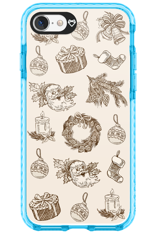 Christmas Paper - Apple iPhone SE 2022