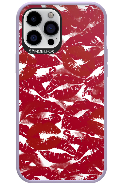 Burgundy and Kiss 2.0 - Apple iPhone 12 Pro Max