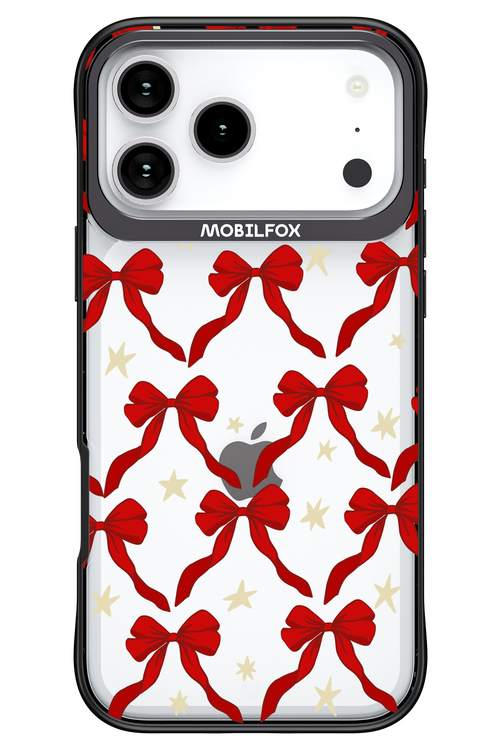 Bow & Stars (Transparent) - Apple iPhone 17 Pro Max