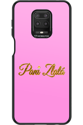 Pani Zlatá - Xiaomi Redmi Note 9 Pro