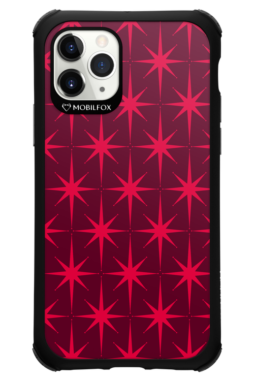 Burgundy Starss - Apple iPhone 11 Pro