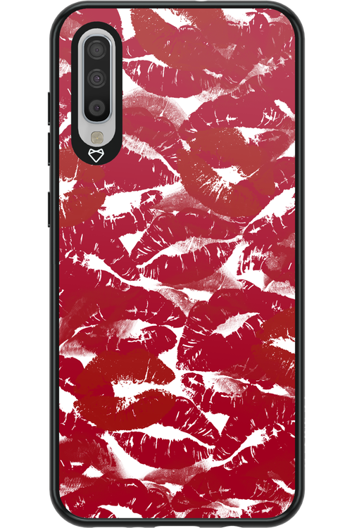 Burgundy and Kiss - Samsung Galaxy A70