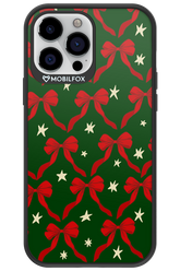 Bow & Stars (Green) - Apple iPhone 13 Pro Max