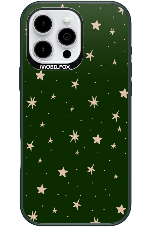 Forest Green Stars - Apple iPhone 16 Pro Max