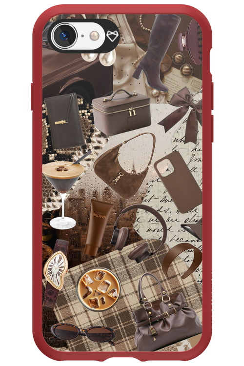 Brown Love 2.0 - Apple iPhone 8