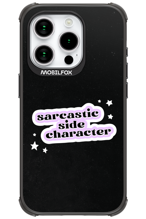 Sarcastic Black - Apple iPhone 15 Pro