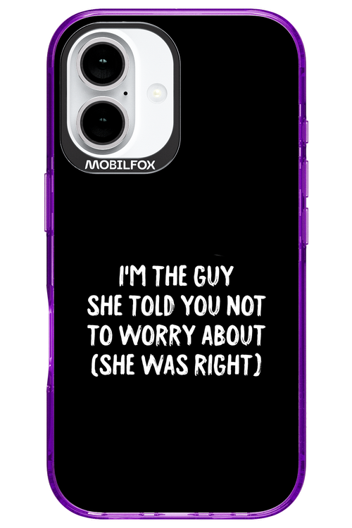 She was right 2.0 - Apple iPhone 16