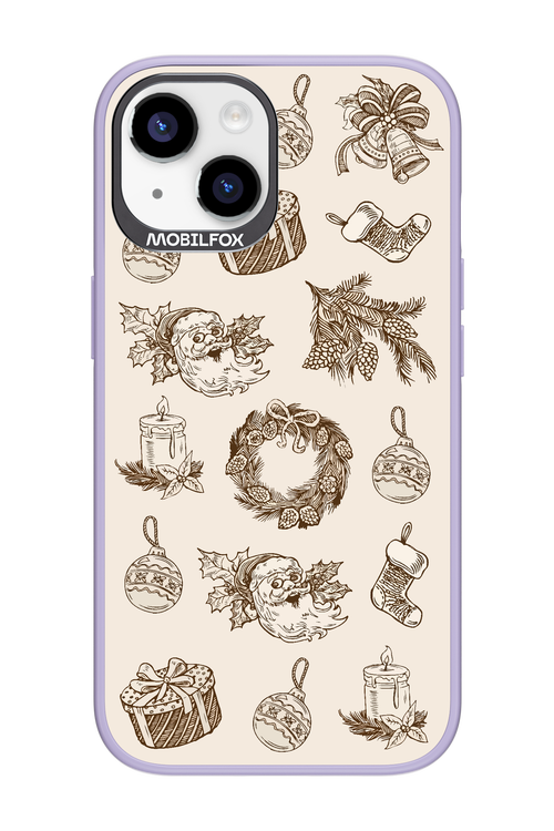 Christmas Paper - Apple iPhone 14