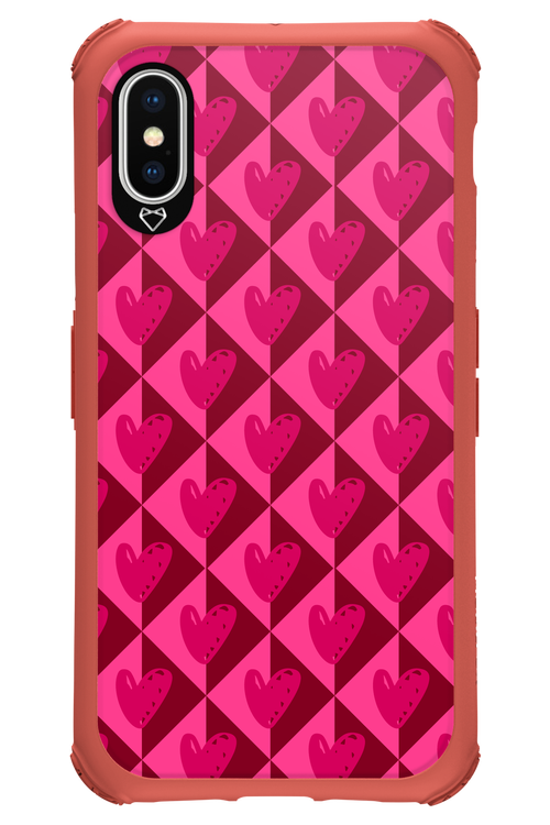 Holiday Heartss - Apple iPhone XS