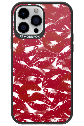 Burgundy and Kiss 2.0 - Apple iPhone 13 Pro Max