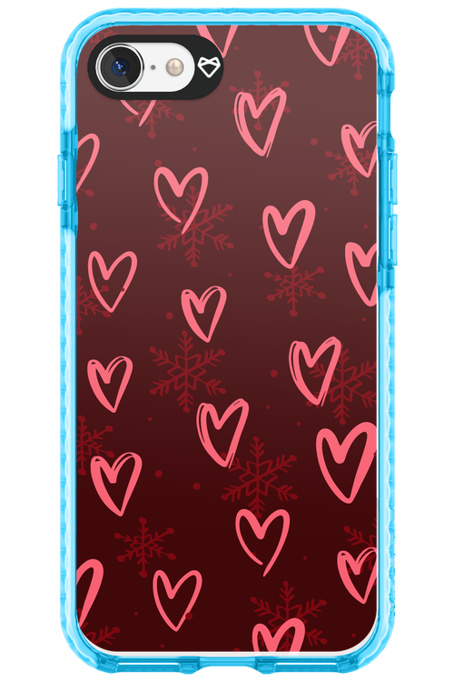 Christmas Hearts - Apple iPhone SE 2022