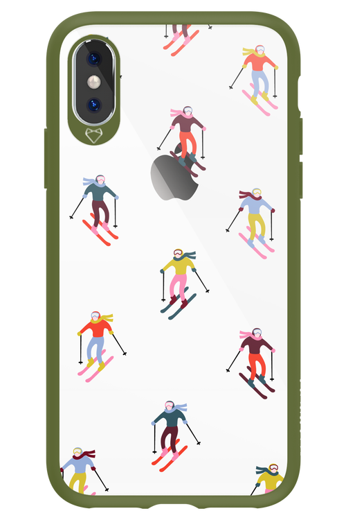 Snow Motion (Transparent) - Apple iPhone XS