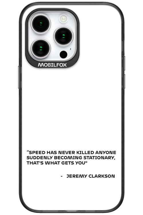 Speed Philosophy 2.0 - Apple iPhone 15 Pro Max