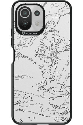 Contour Map - Xiaomi Mi 11 Lite (2021)
