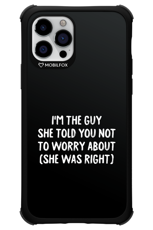 She was right 2.0 - Apple iPhone 12 Pro