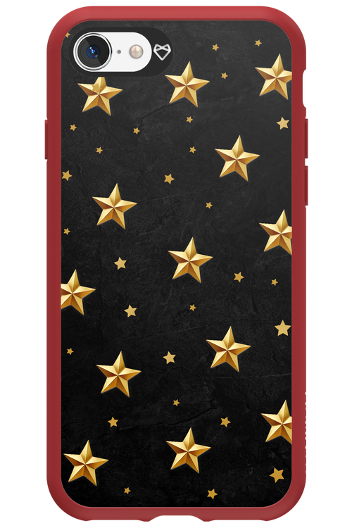 Golden Stars - Apple iPhone SE 2020