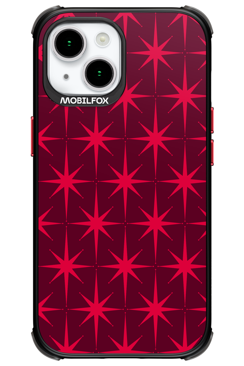 Burgundy Starss - Apple iPhone 15