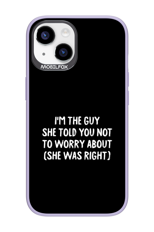 She was right 2.0 - Apple iPhone 14