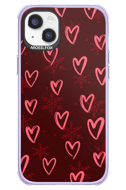 Christmas Hearts - Apple iPhone 14 Plus