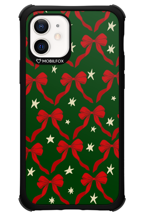 Bow & Stars (Green) - Apple iPhone 12