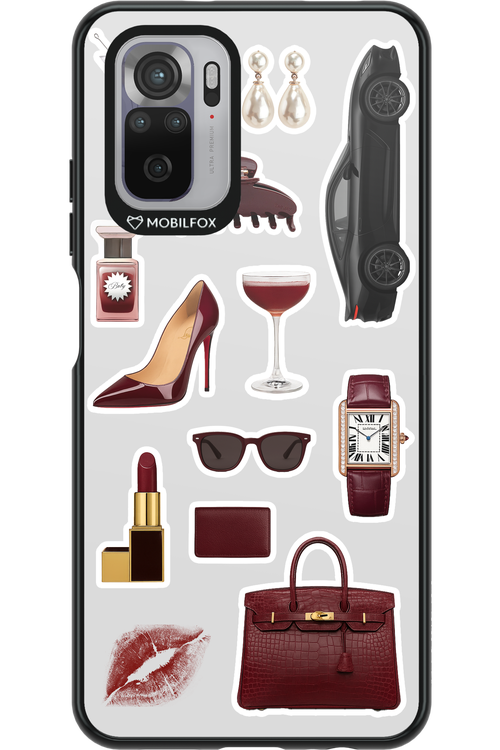 Classy Burgundy 2.0 - Xiaomi Redmi Note 10